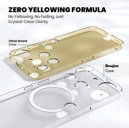 Anti Yellow Magsafe Clear Case for Nothing Phone 3