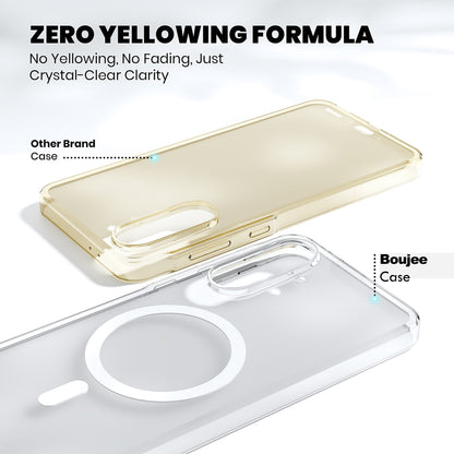 Anti Yellow Magsafe Clear Case for Samsung Galaxy A26 5G