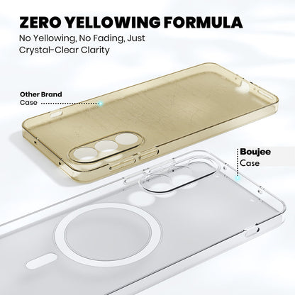 Anti Yellow Magsafe Clear Case for OnePlus Nord 5