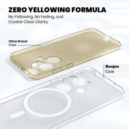 Anti Yellow Magsafe Clear Case for Oneplus Nord CE 3