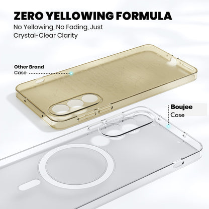 Anti Yellow Magsafe Clear Case for OnePlus Nord AC2001