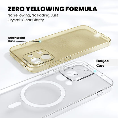 Anti Yellow Magsafe Clear Case for OnePlus Nord CE 2 5G