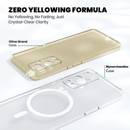 Anti Yellow Magsafe Clear Case for OnePlus 9R