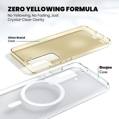 Anti Yellow Magsafe Clear Case for Samsung Galaxy S22 5G