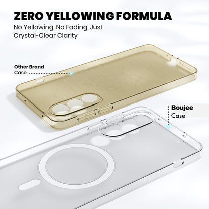 Anti Yellow Magsafe Clear Case for OnePlus Nord CE 5G