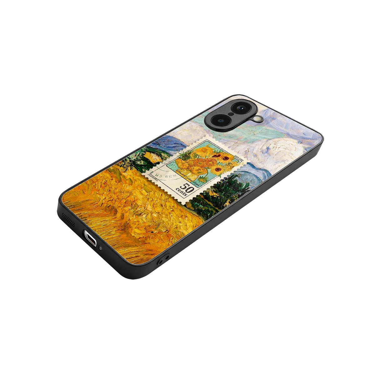 50 Cents stylish phone case for oneplus nord ce5 5g | glossy glass and slim fit