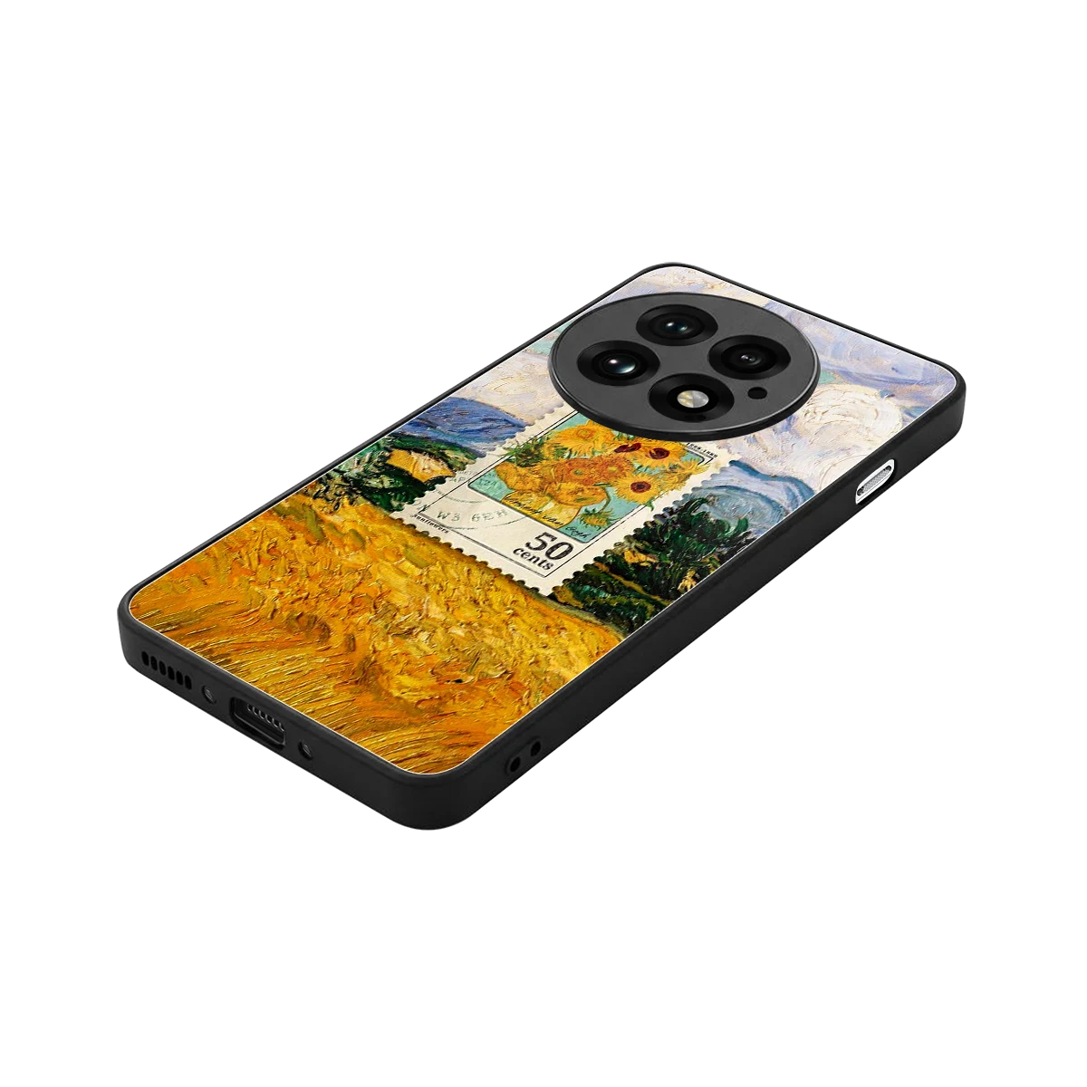 50 Cents stylish phone case for oneplus 13 | glossy glass and slim fit