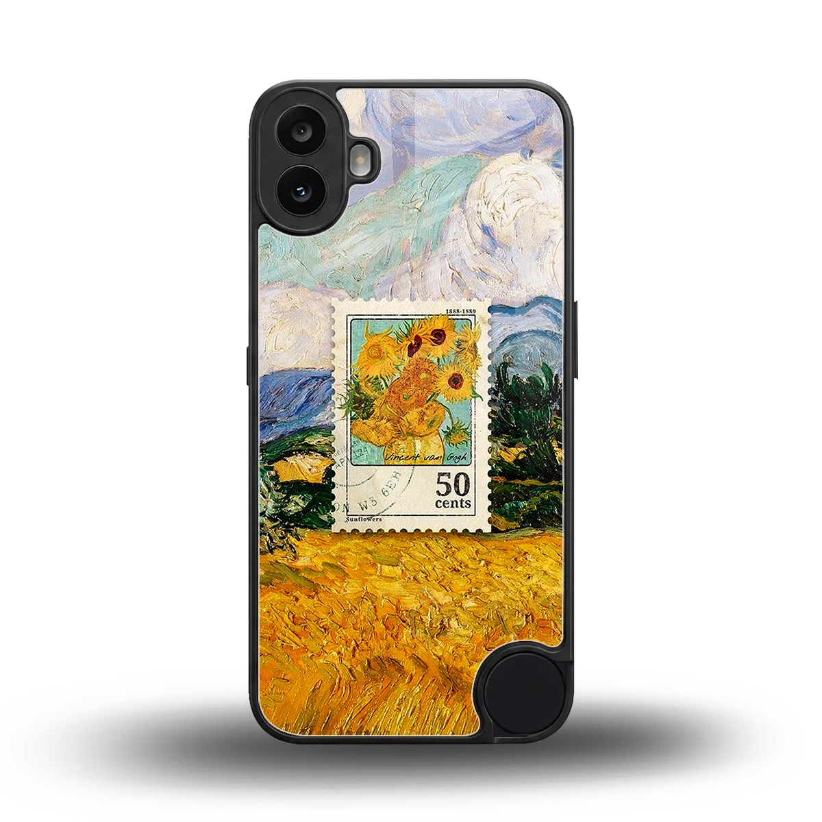 50 Cents back phone cover | glass case for cmf nothing phone 1