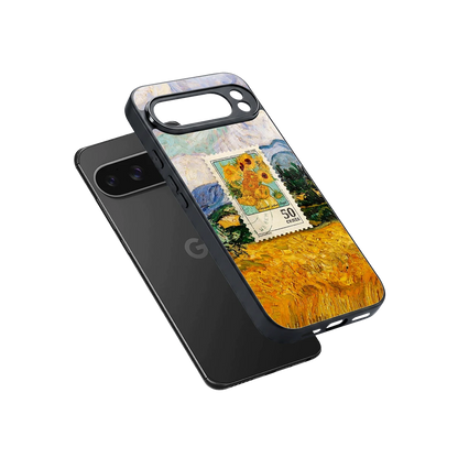 50 Cents sleek google pixel 10 pro xl cover with tempered glass back and TPU edges