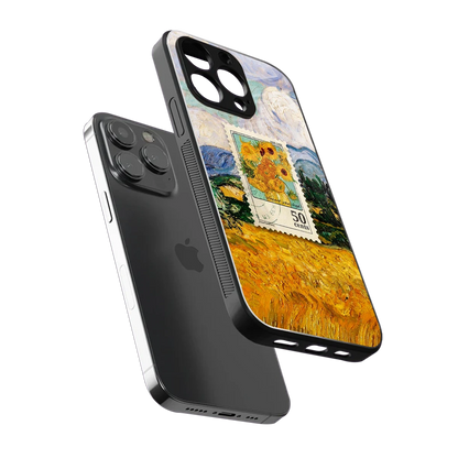 50 Cents sleek iphone 13 pro cover with tempered glass back and TPU edges