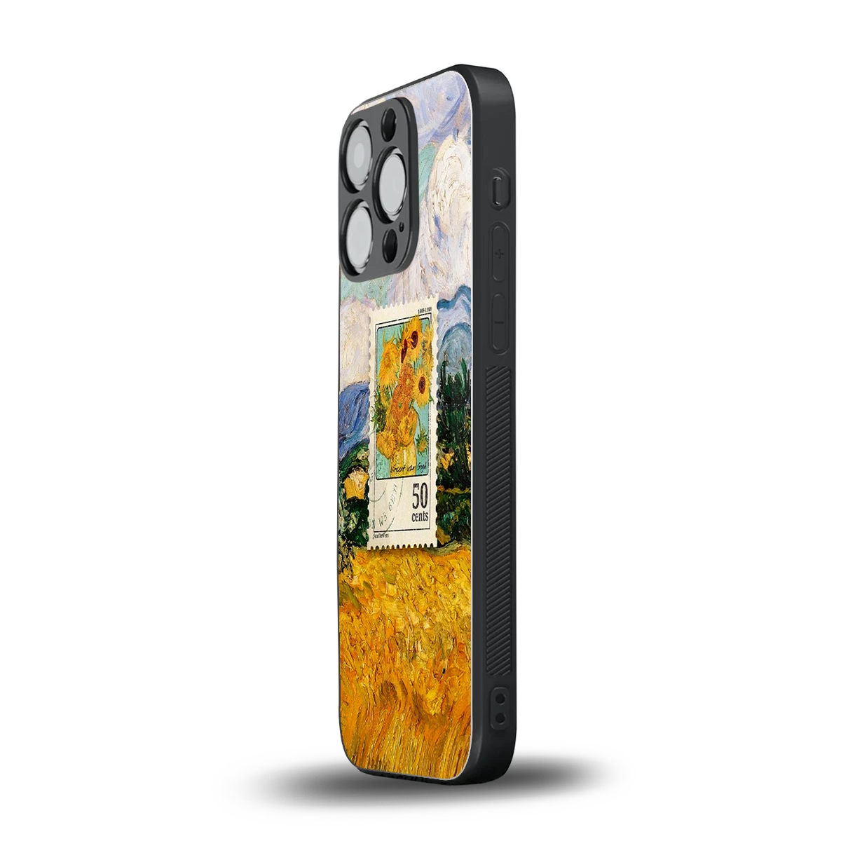 50 Cents iphone 12 pro mobile cover | shockproof glass phone case