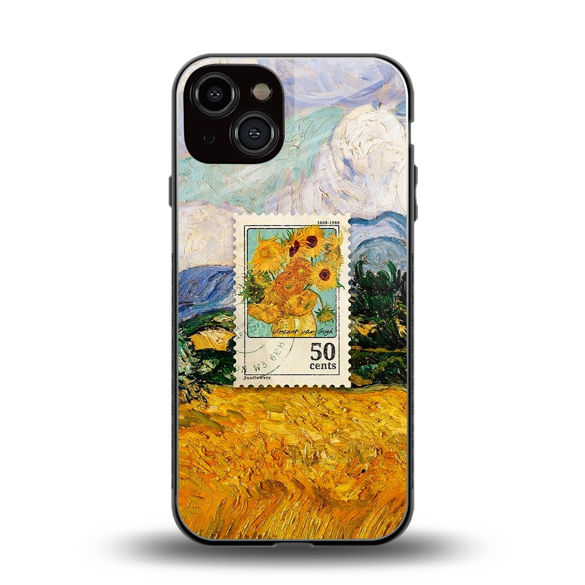 50 Cents back phone cover | glass case for iphone 14