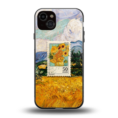 50 Cents back phone cover | glass case for iphone 15 plus