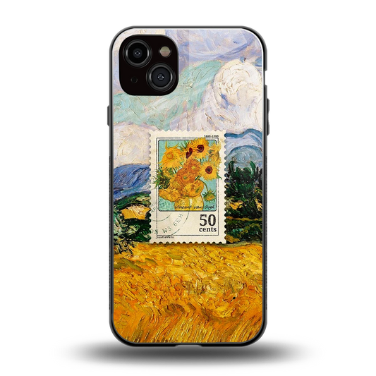 50 Cents back phone cover | glass case for iphone 15 plus