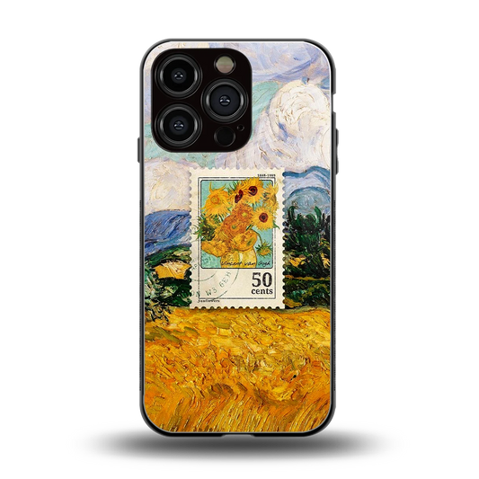 50 Cents back phone cover | glass case for iphone 16 pro