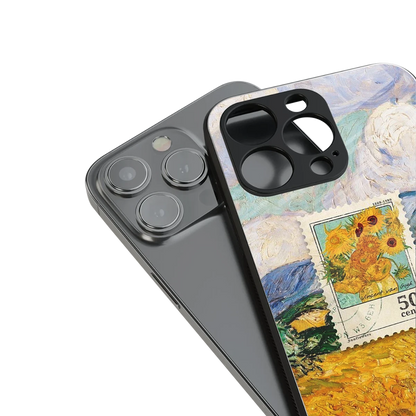 50 Cents stylish phone case for iPhone 16 | glossy glass and slim fit