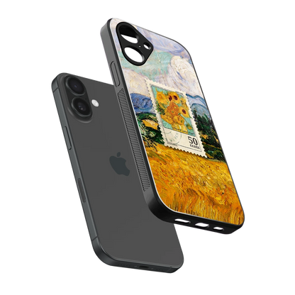 50 Cents sleek iPhone 16 cover with tempered glass back and TPU edges