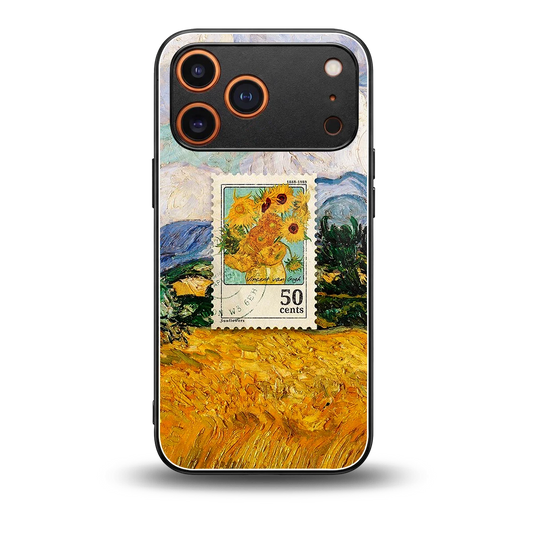 50 Cents back phone cover | glass case for iphone 17 pro