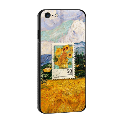 50 Cents sleek iphone 6 cover with tempered glass back and TPU edges
