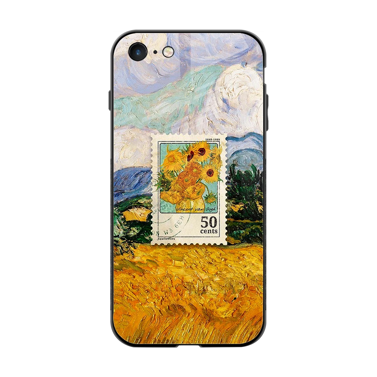 50 Cents back phone cover | glass case for iphone 8