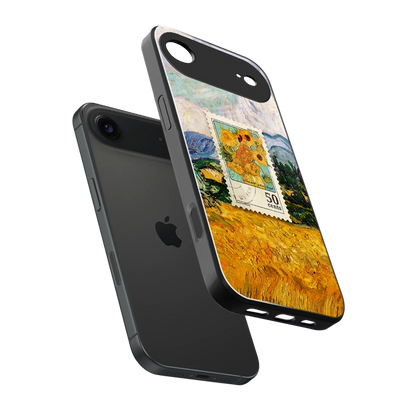 50 Cents sleek iphone air cover with tempered glass back and TPU edges