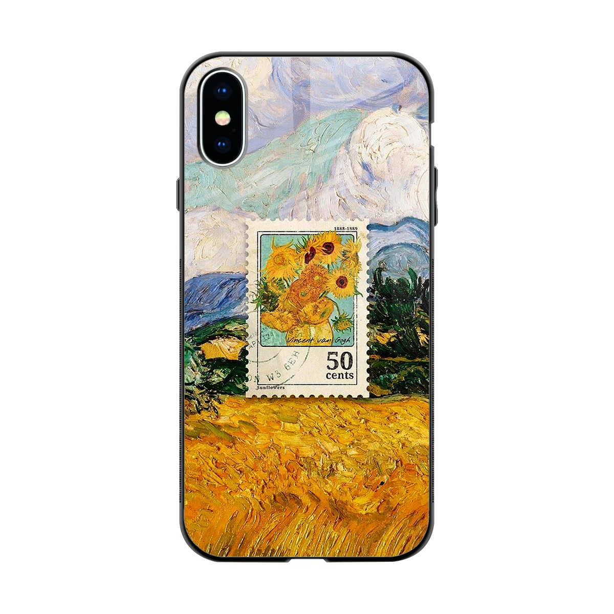 50 Cents back phone cover | glass case for iphone xs