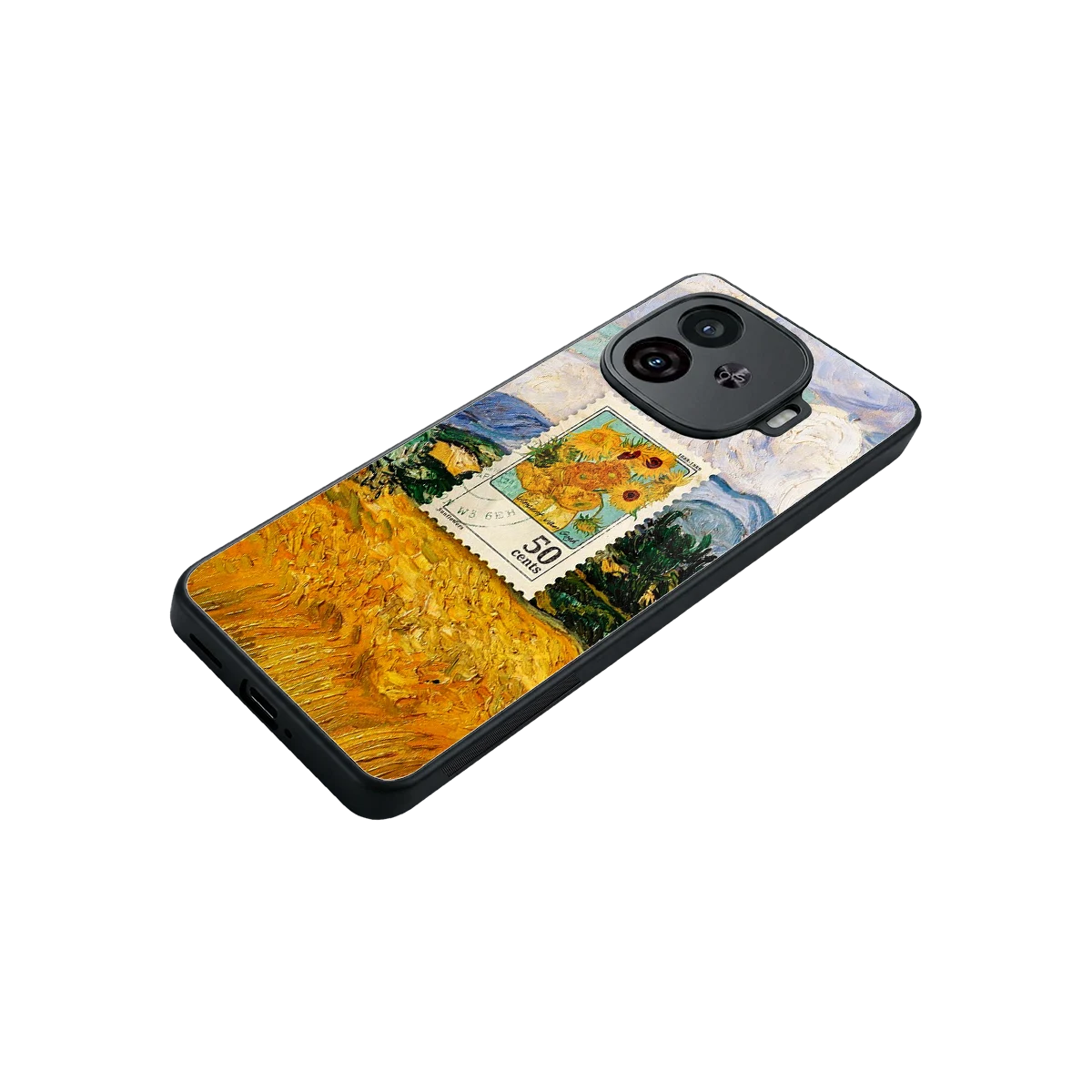 50 Cents stylish phone case for iqoo neo 10r 5g | glossy glass and slim fit