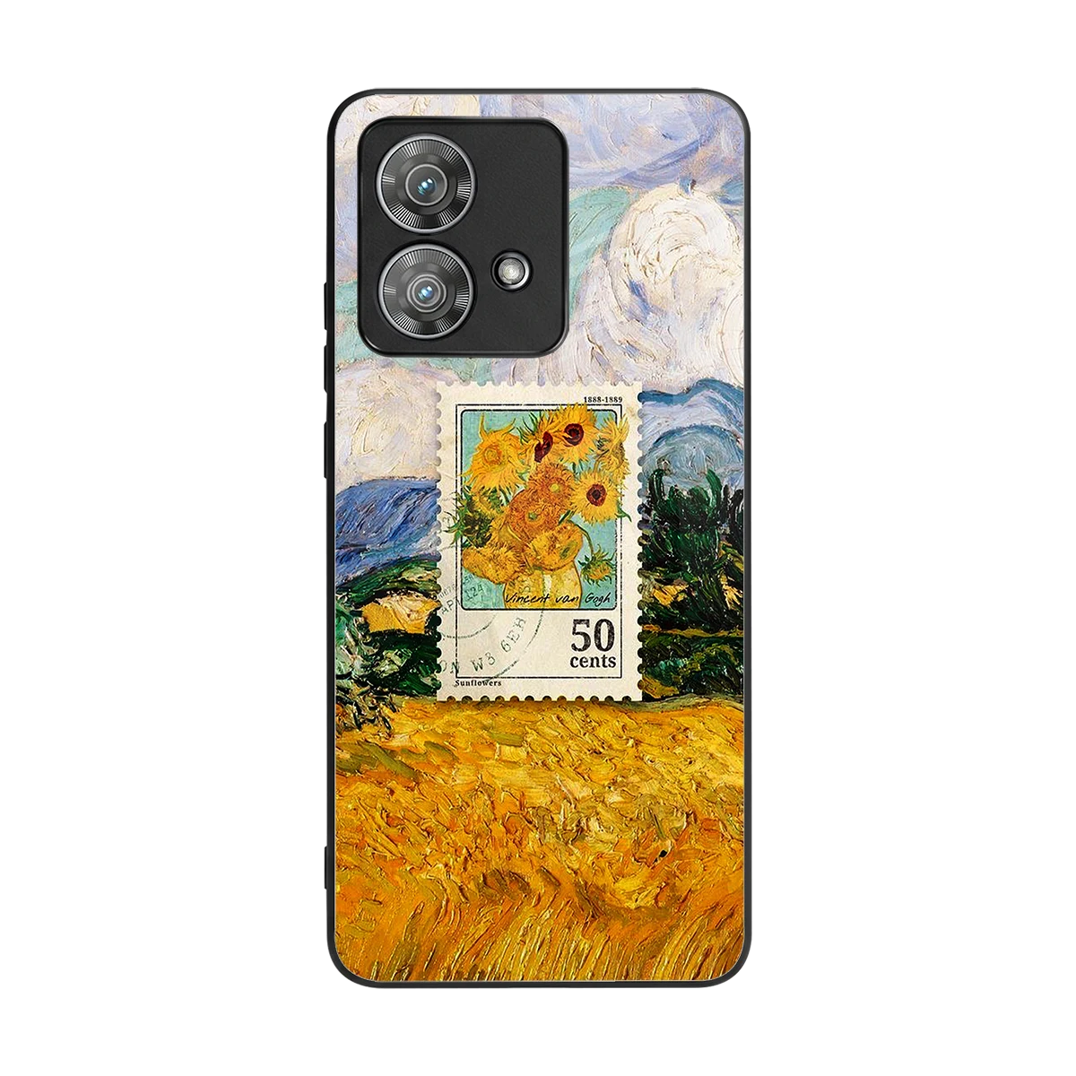 50 Cents back phone cover | glass case for motorola edge 40 neo 5g