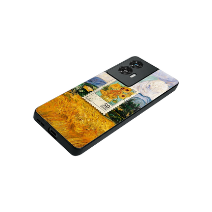 50 Cents stylish phone case for motorola edge 50 fusion | glossy glass and slim fit