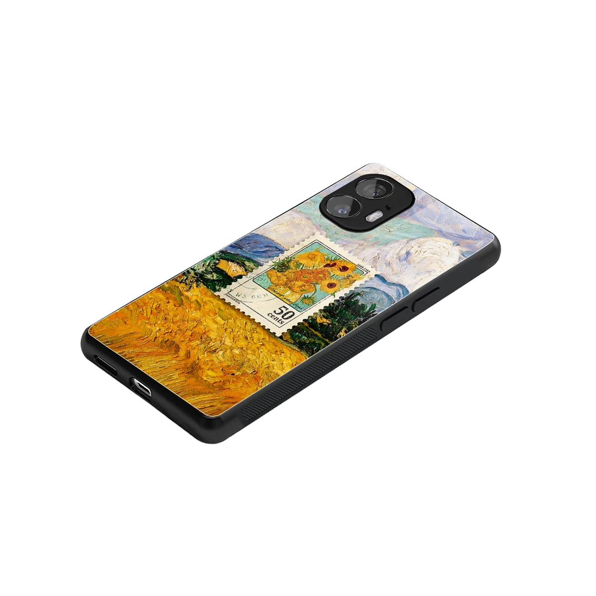 50 Cents stylish phone case for nothing phone 2 | glossy glass and slim fit