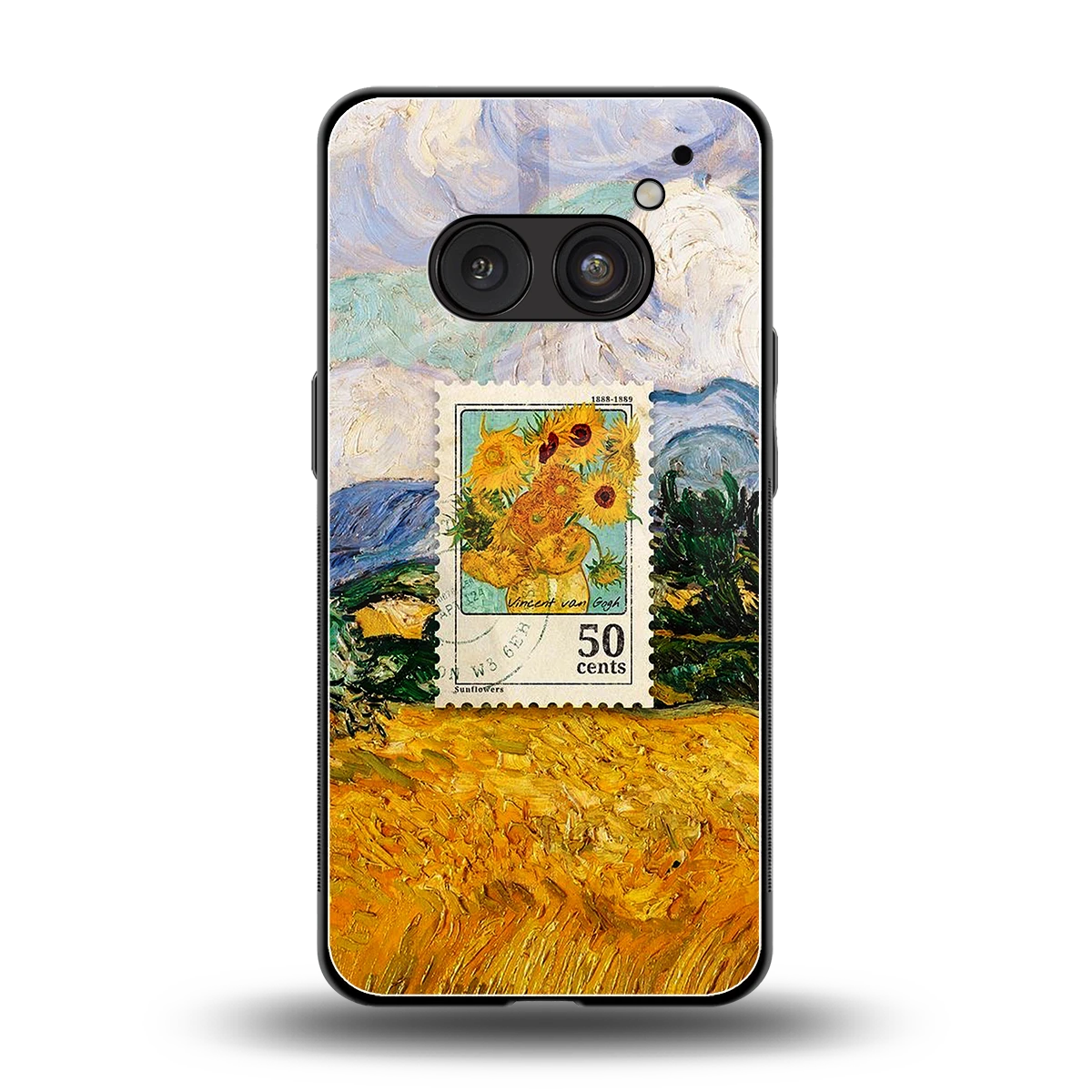 50 Cents back phone cover | glass case for nothing phone 2a plus