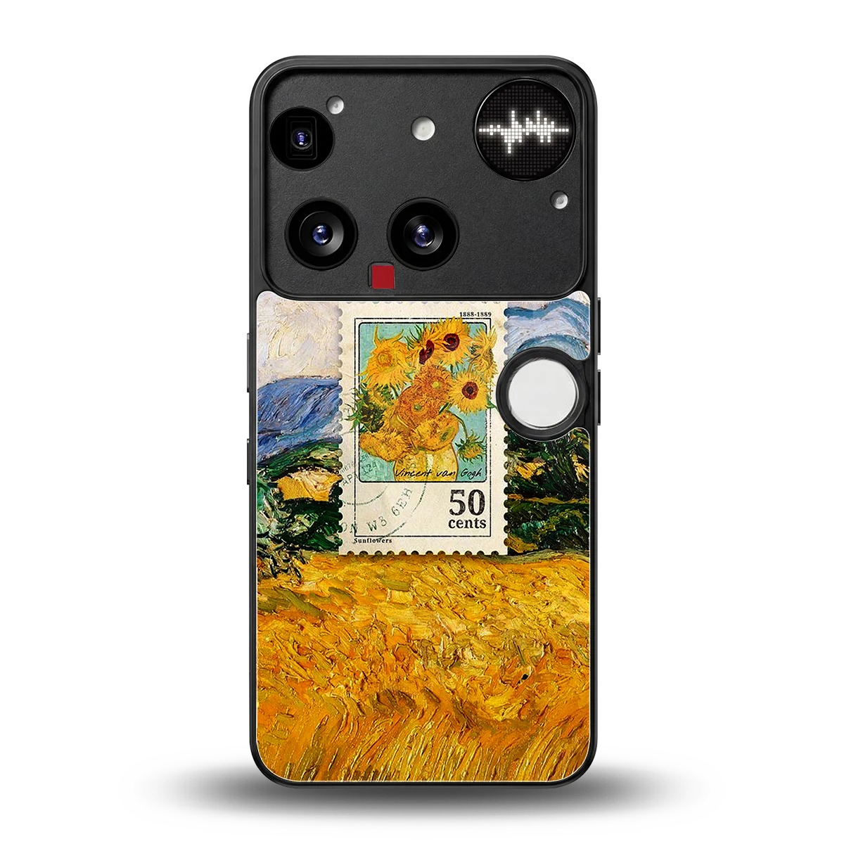 50 Cents back phone cover | glass case for nothing phone 3