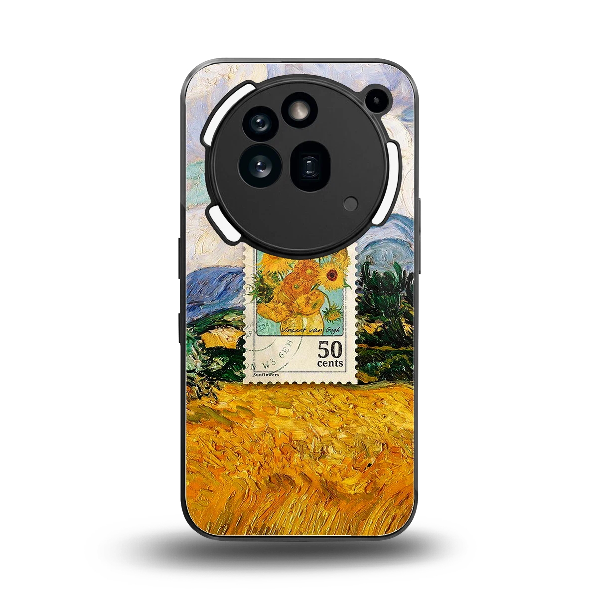 50 Cents back phone cover | glass case for nothing phone 3a pro