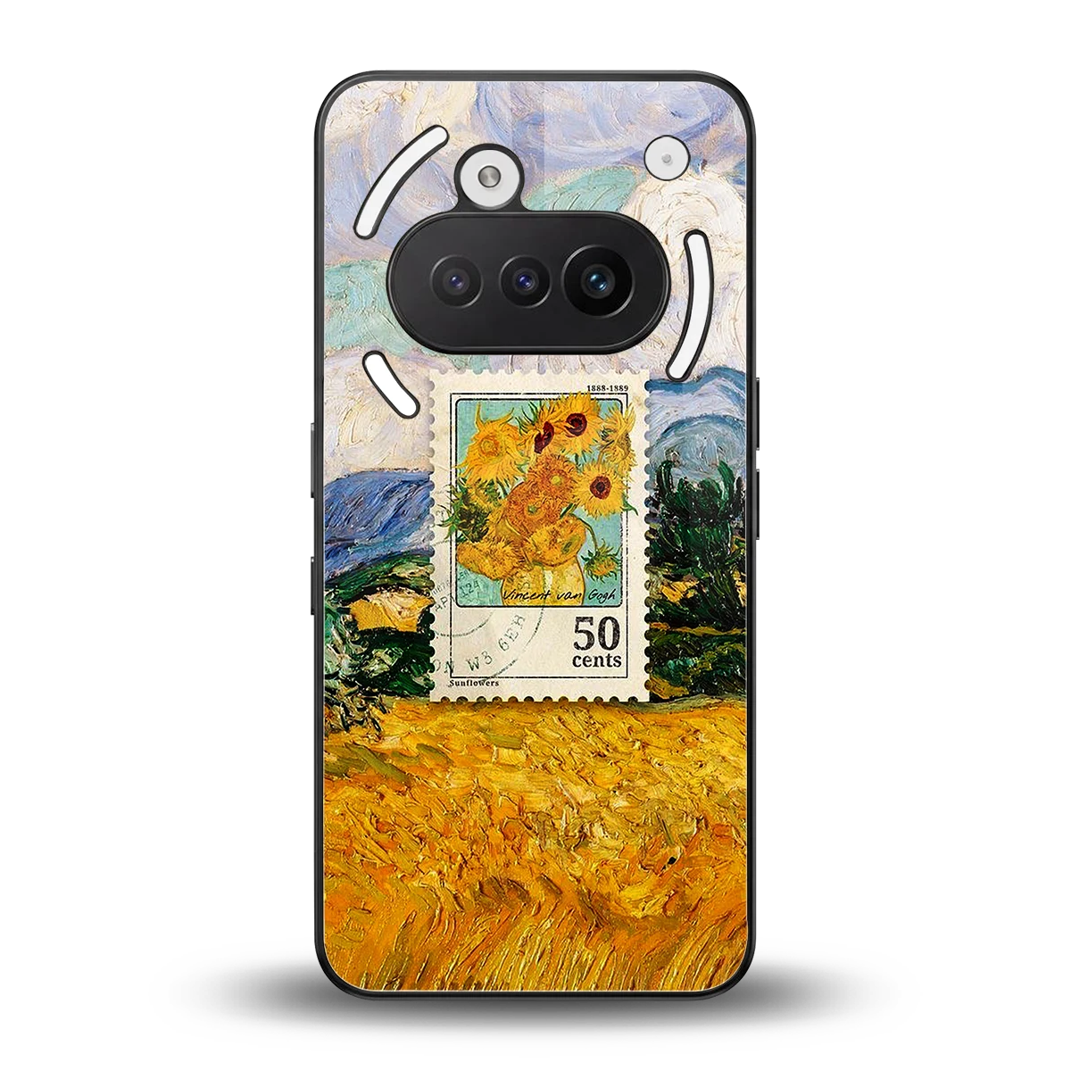 50 Cents back phone cover | glass case for nothing phone 3a