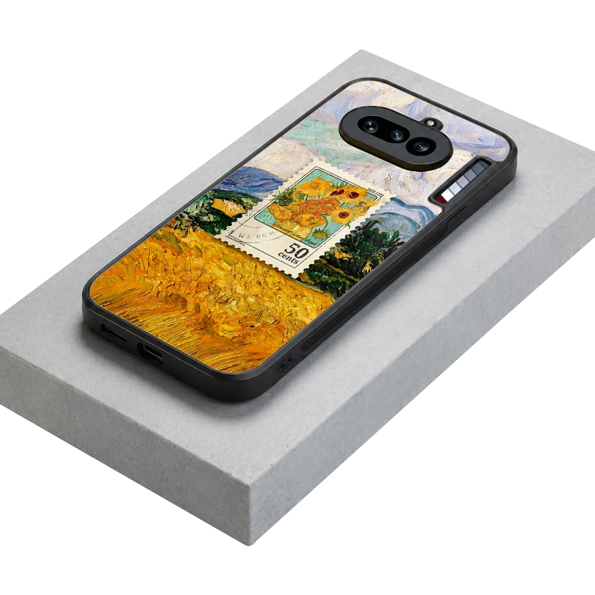 50 Cents stylish phone case for nothing phone 4a | glossy glass and slim fit