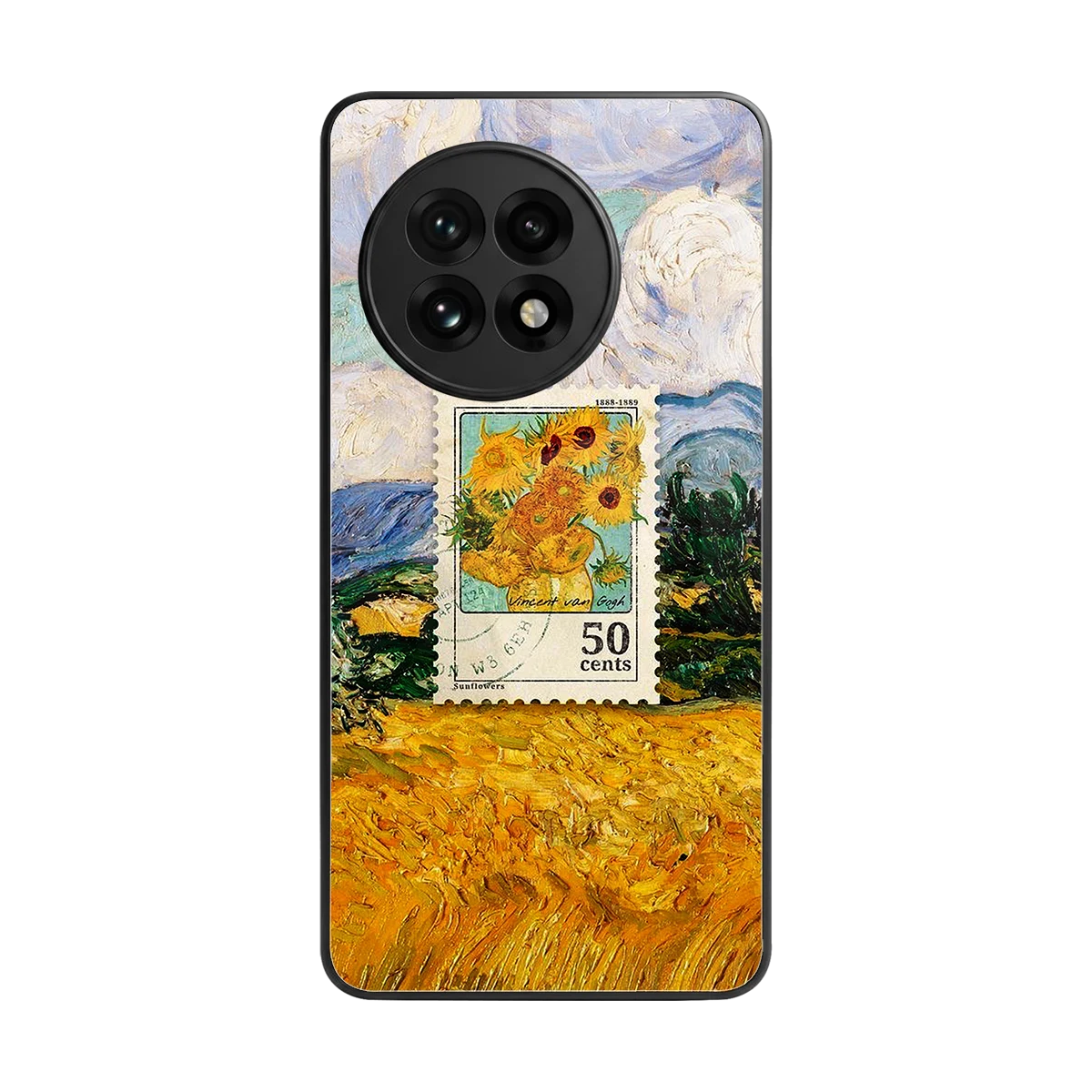 50 Cents back phone cover | glass case for oneplus 13r
