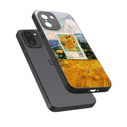 50 Cents sleek oneplus 15r cover with tempered glass back and TPU edges