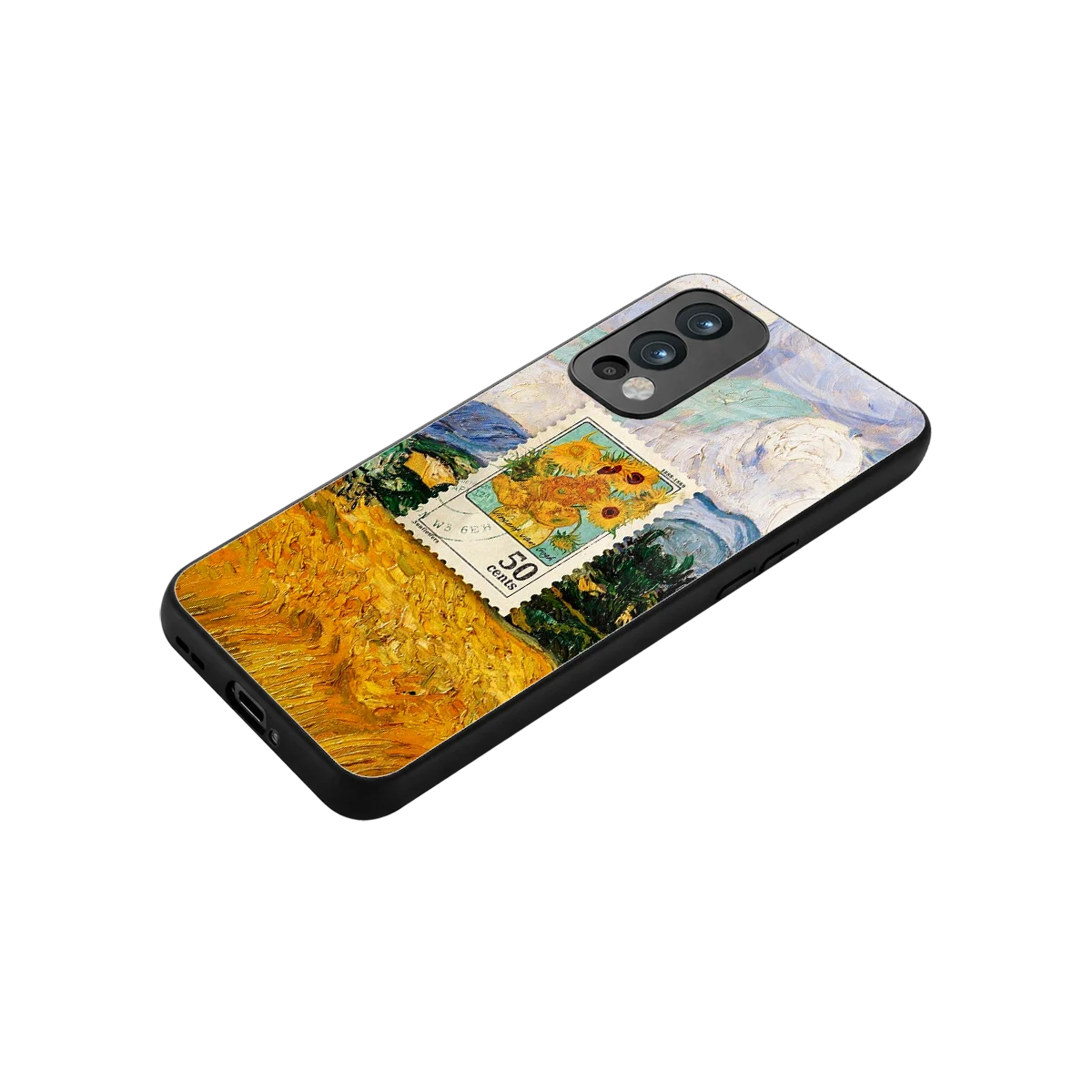 50 Cents stylish phone case for oneplus nord 2 | glossy glass and slim fit