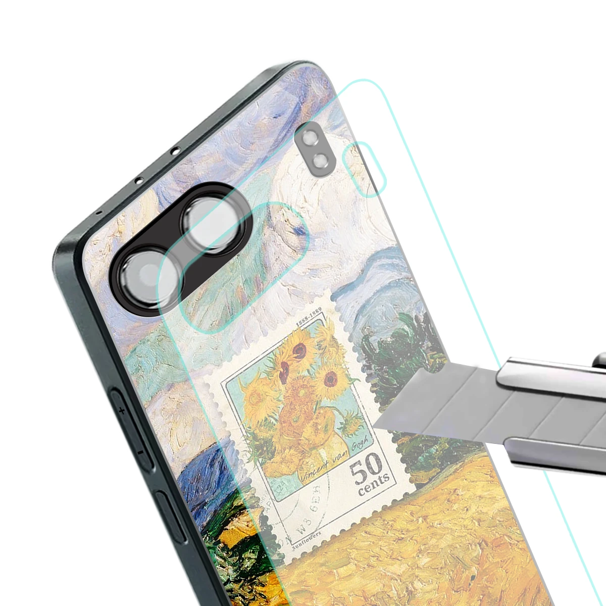 50 Cents stylish phone case for oneplus nord 4 | glossy glass and slim fit