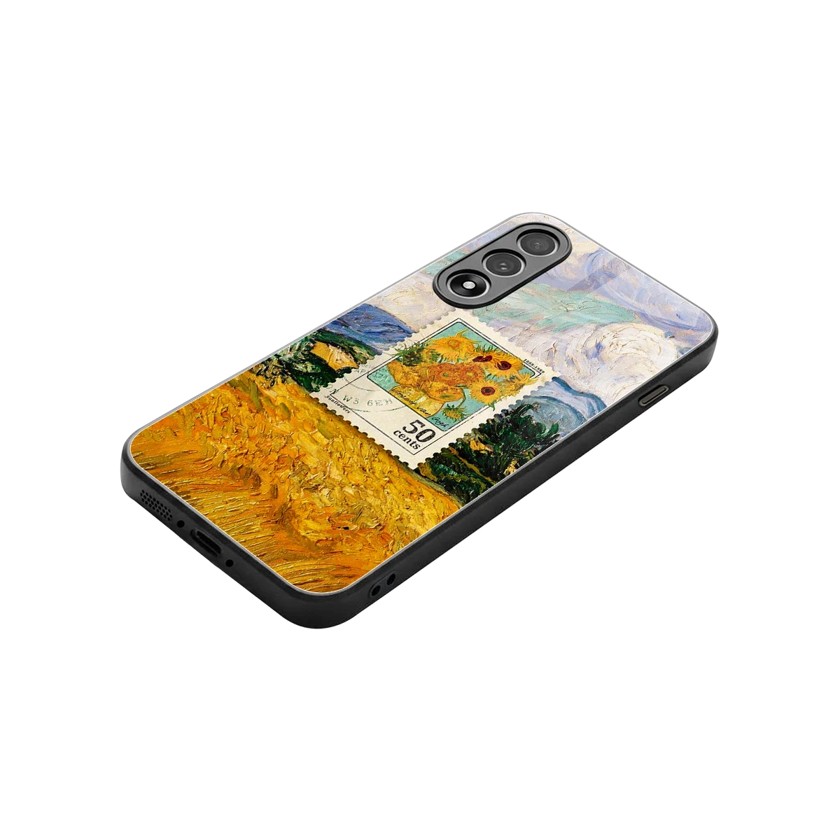 50 Cents stylish phone case for oneplus nord 5 | glossy glass and slim fit