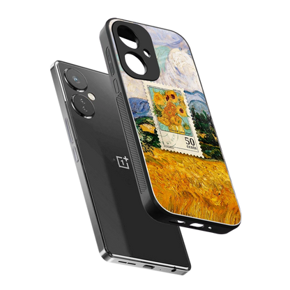 50 Cents sleek oneplus nord ce 3 cover with tempered glass back and TPU edges