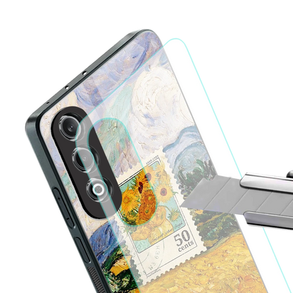 50 Cents stylish phone case for oneplus nord ce 4 | glossy glass and slim fit