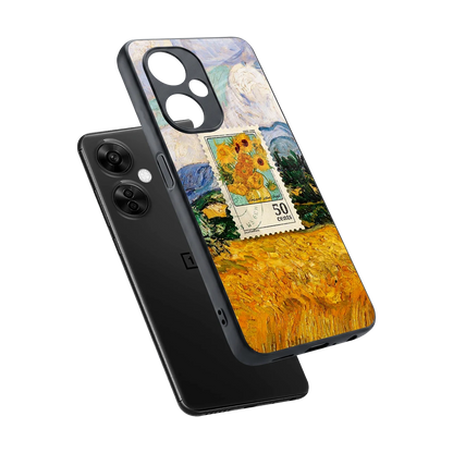 50 Cents sleek oneplus nord ce 3 lite cover with tempered glass back and TPU edges