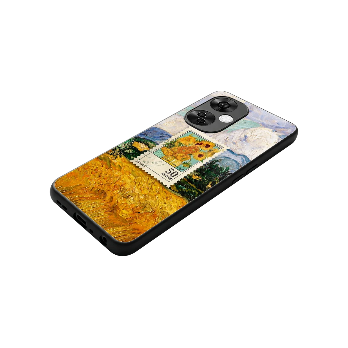50 Cents stylish phone case for oneplus nord ce 3 lite | glossy glass and slim fit