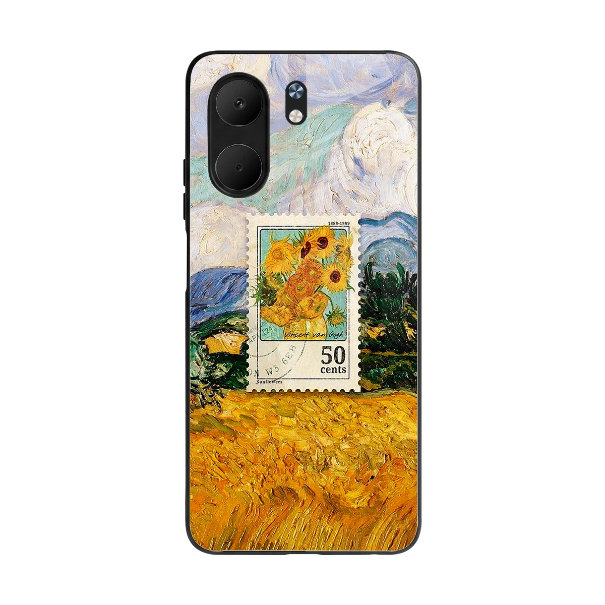 50 Cents back phone cover | glass case for oppo a5x 5g