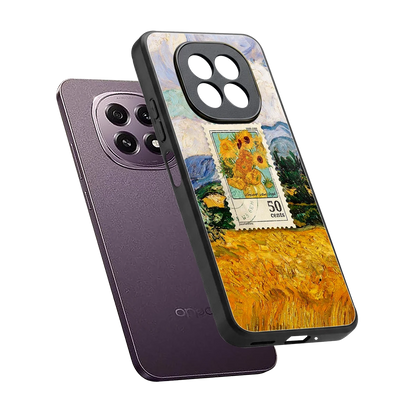 50 Cents sleek oppo f29 5g cover with tempered glass back and TPU edges