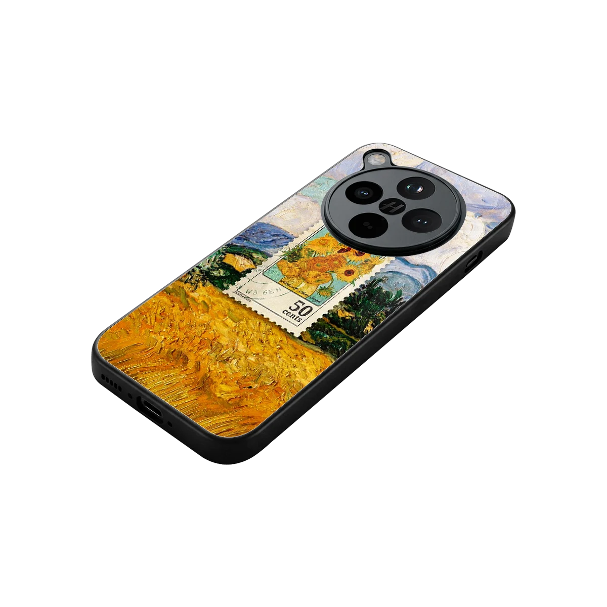 50 Cents stylish phone case for oppo find x8 | glossy glass and slim fit