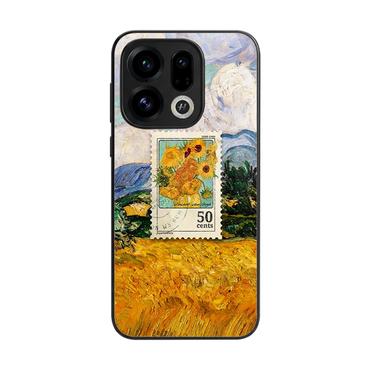 50 Cents back phone cover | glass case for oppo find x9