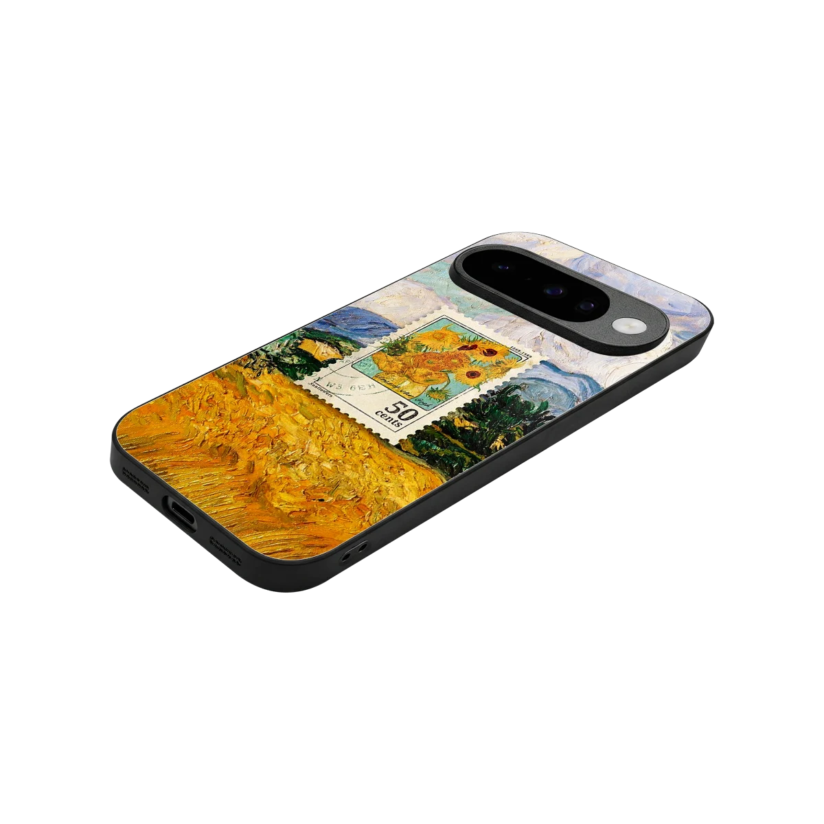 50 Cents stylish phone case for google pixel 10 | glossy glass and slim fit