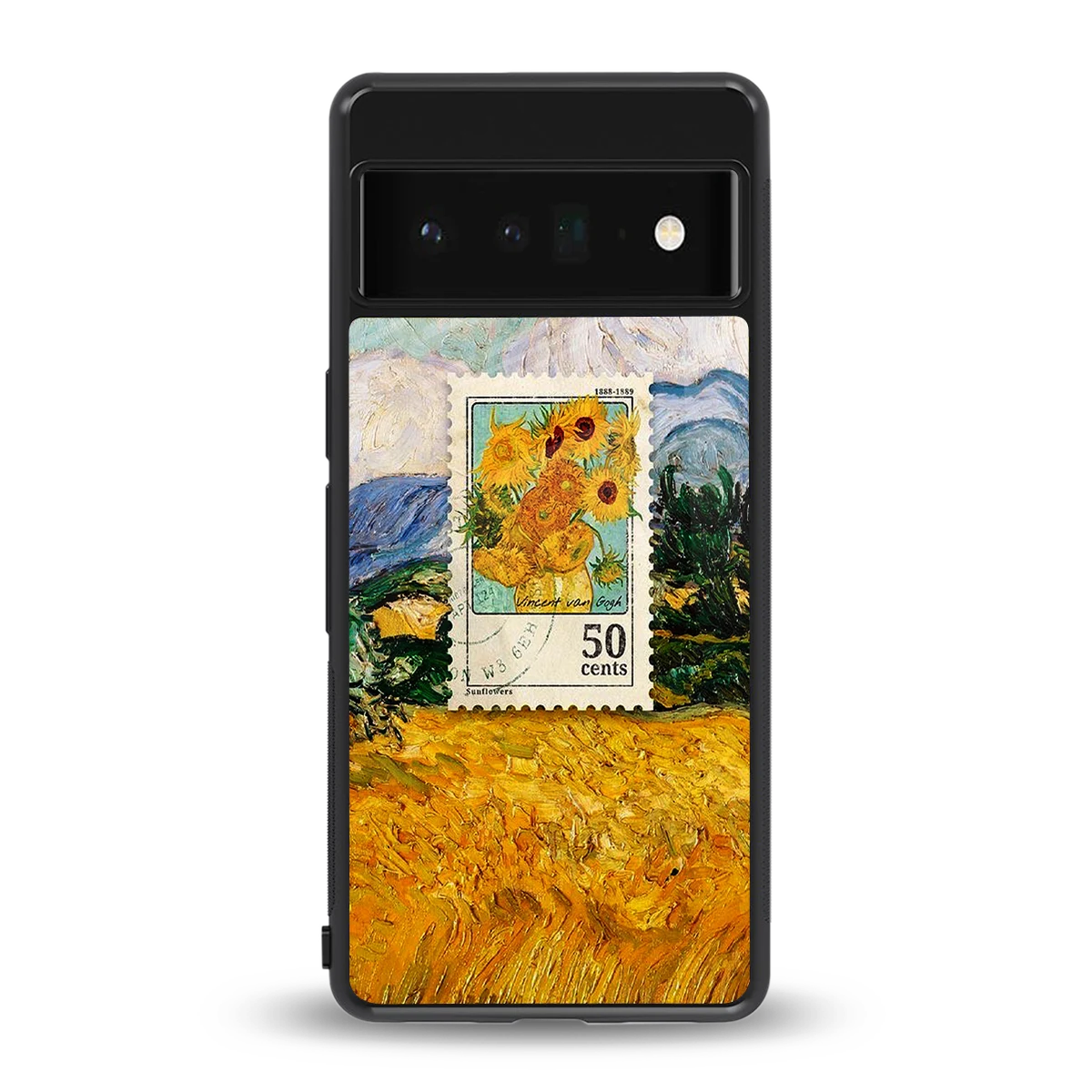 50 Cents back phone cover | glass case for google pixel 6 pro